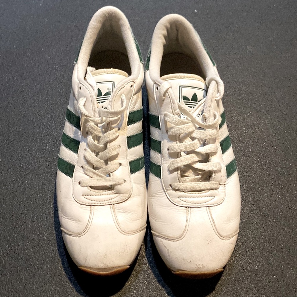Adidas old skool leather upper sneakers